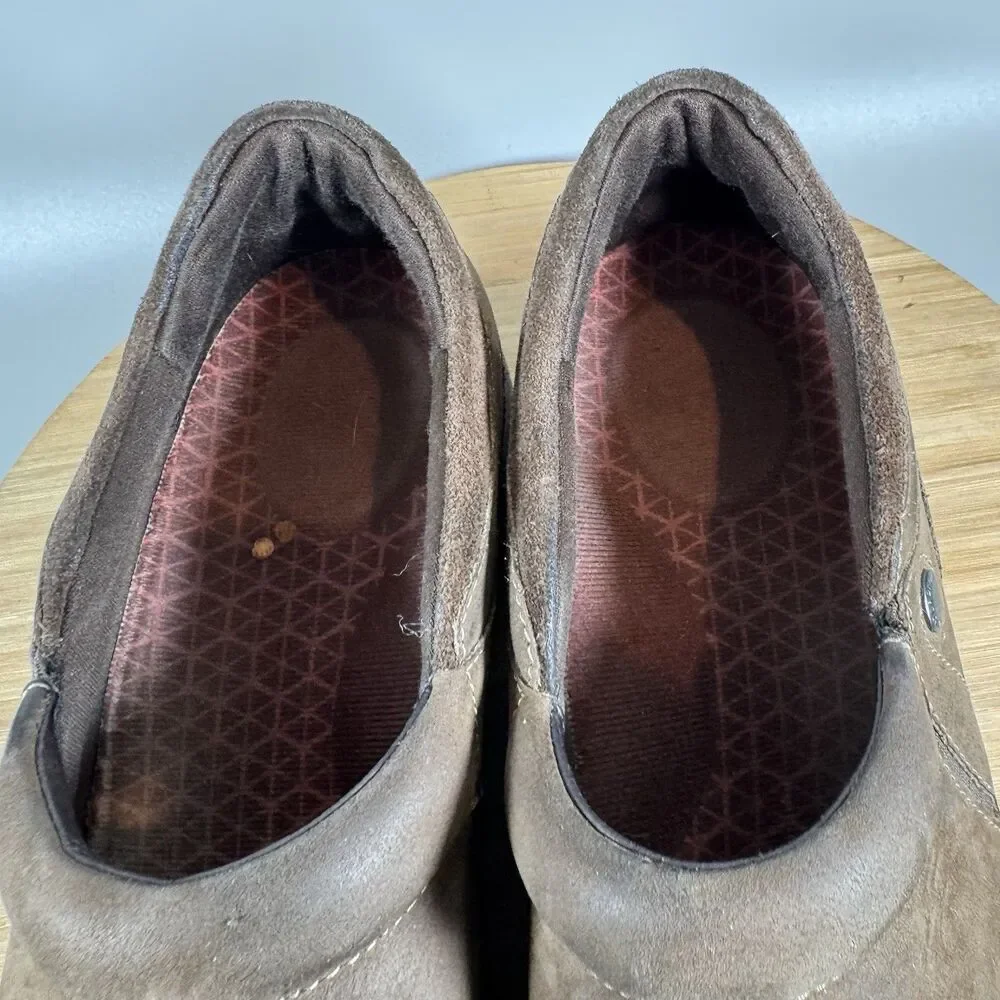 Dansko Shoes Womens EU 42 US 11.5-12 Patti Sneakers Brown Leather Casual Slip On